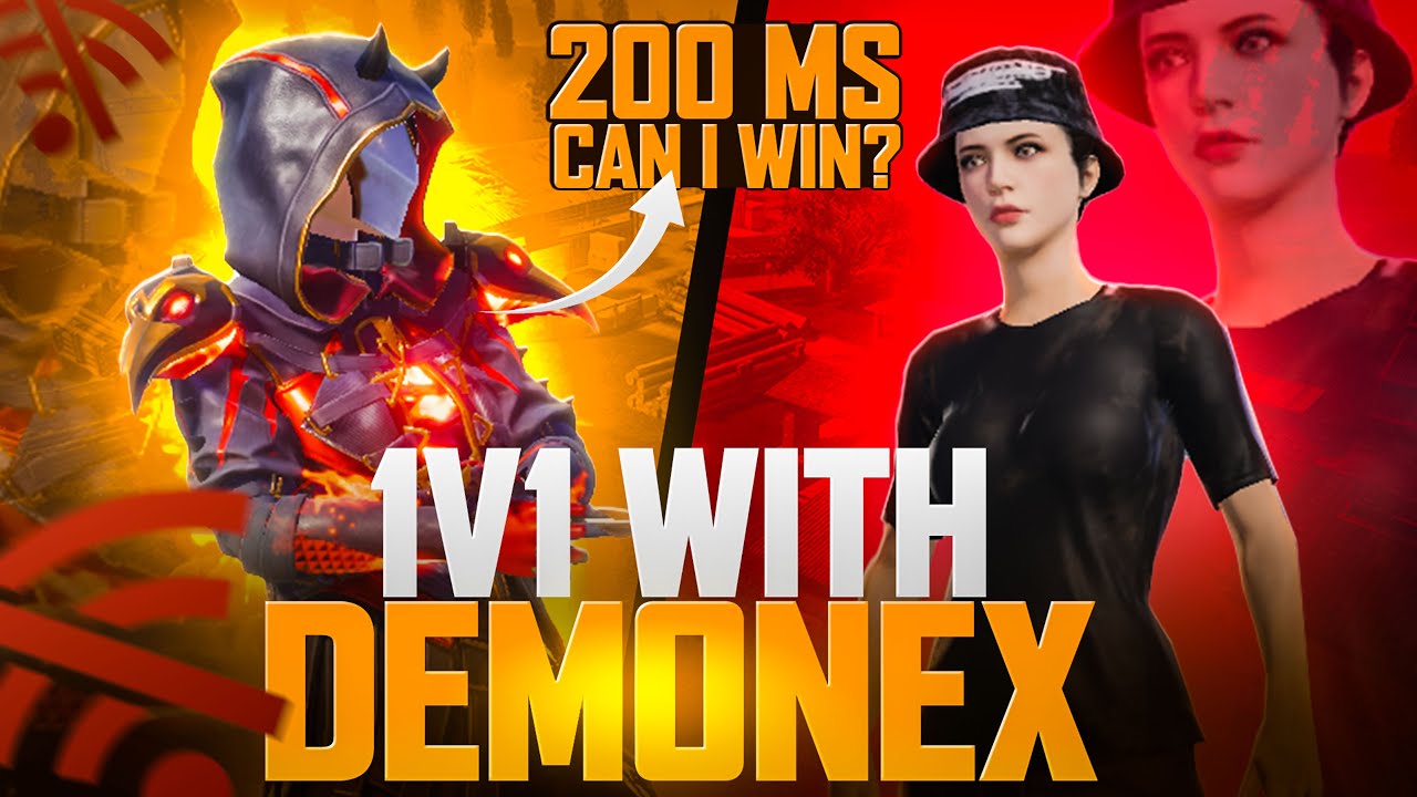 😱Demonex Vs Grendi Pubg 🔥 On 200 ms