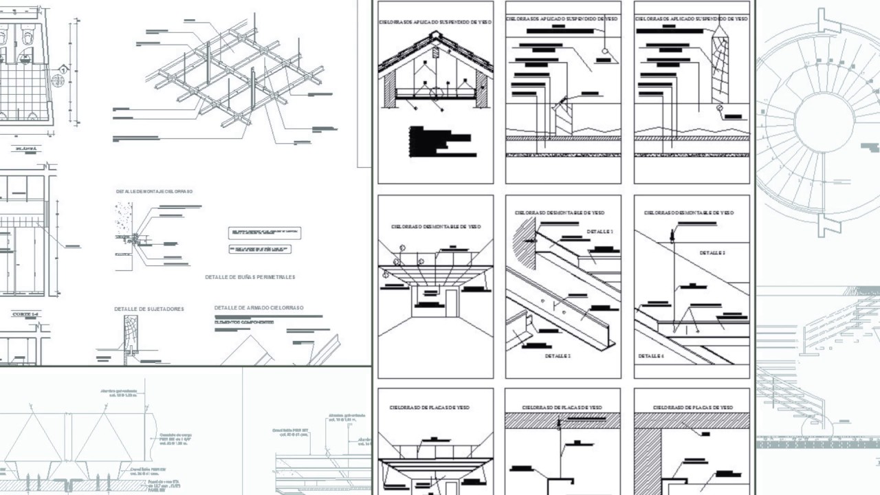 Download Cad Blocks Drawings Details 3d Psd Blocks Ceiling Cad