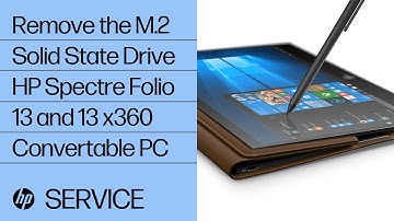 Remove the M.2 Solid State Drive | HP Spectre Folio 13 and 13 x360 Convertable PC | HP