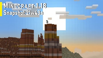 Minecraft 1.18 Snapshot 21w43a - Smoother World Blending