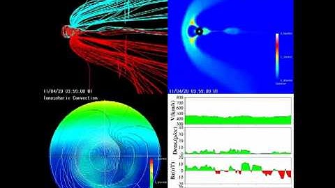 Daily Magnetosphere Simulation 04 20 2011