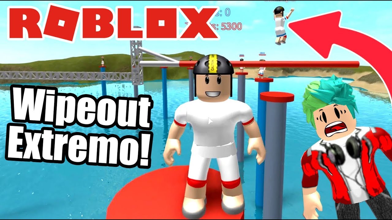 Los Mejores De Roblox Wipeout Roblox Juegos Karim Juega Youtube - karim juega y aprende roblox