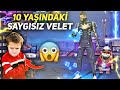 10 YAŞINDAKİ SAYGISIZ VELET İLE VS ATTIM ! (AĞLADI) - FREE FİRE