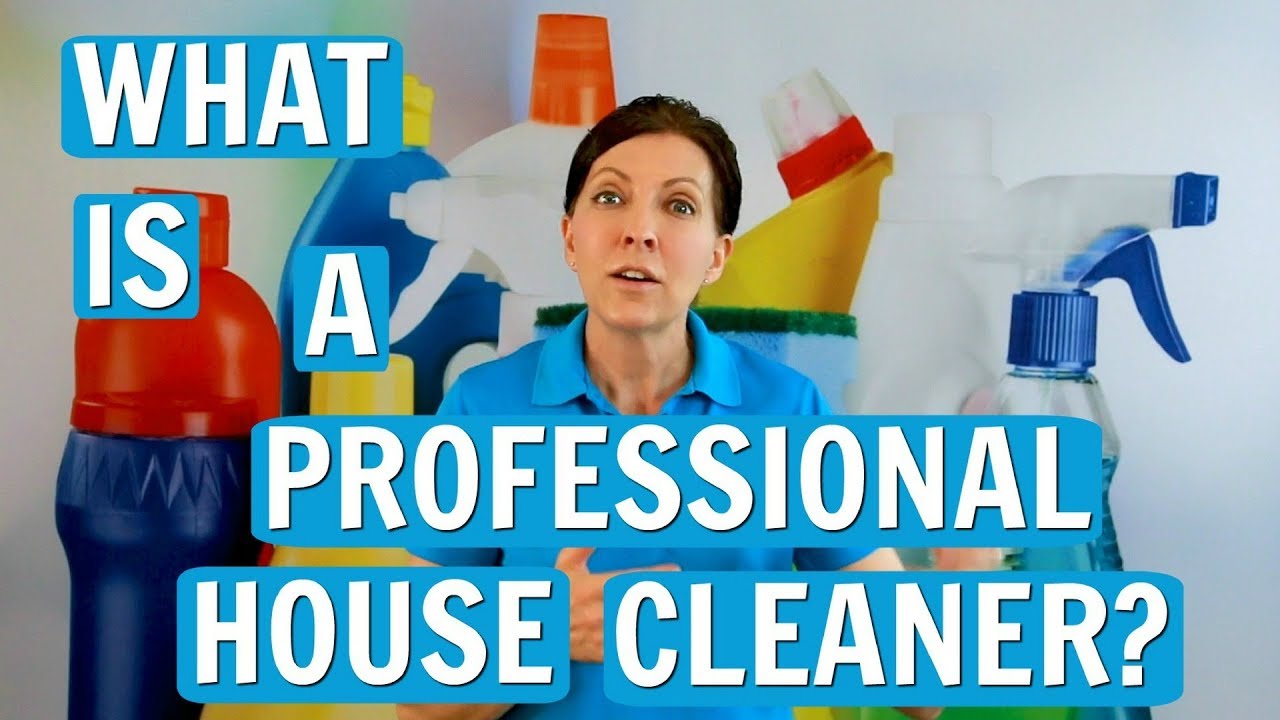 What is a Professional House Cleaner?