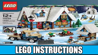 Instructions: How Build LEGO Winter Village – 10229 (LEGO CREATOR EXPERT) - YouTube
