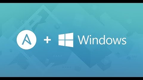 Demo of Ansible Tower Controlling Windows: Software Installation