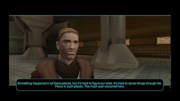 KOTOR 2 Restored Content Mods - Talk with Master Karvar
