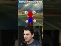 Mario kicks the Rocket League Ball