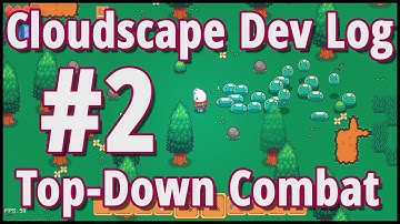 Cloudscape Game Dev Log # 2 - Top-down Zelda Combat and Enemy AI