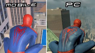 The Amazing Spider man 2 Mobile Vs Pc | spider-man 2021! screenshot 5