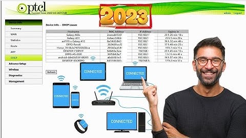 How To Check Devices Connected To Wifi Router 2023 || Ptcl Router