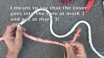 How to do a double braid eye splice in Samson Velocity rope