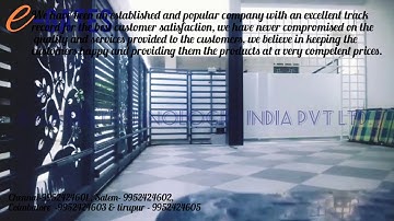 Automatic  SLIDING GATES (Turn  style gate) - E-gates 04272274601