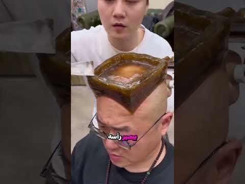 رأسه صار مزرعة رز