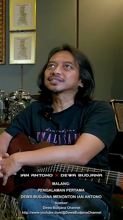 Malang: Pengalaman Pertama Dewa Budjana Menonton Ian Antono #trending #viral #ianantono #godbless