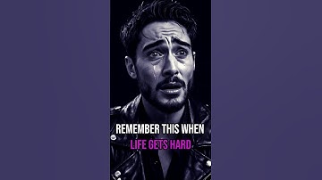 Remember This When Life Gets Hard - Chris Williamson Motivation