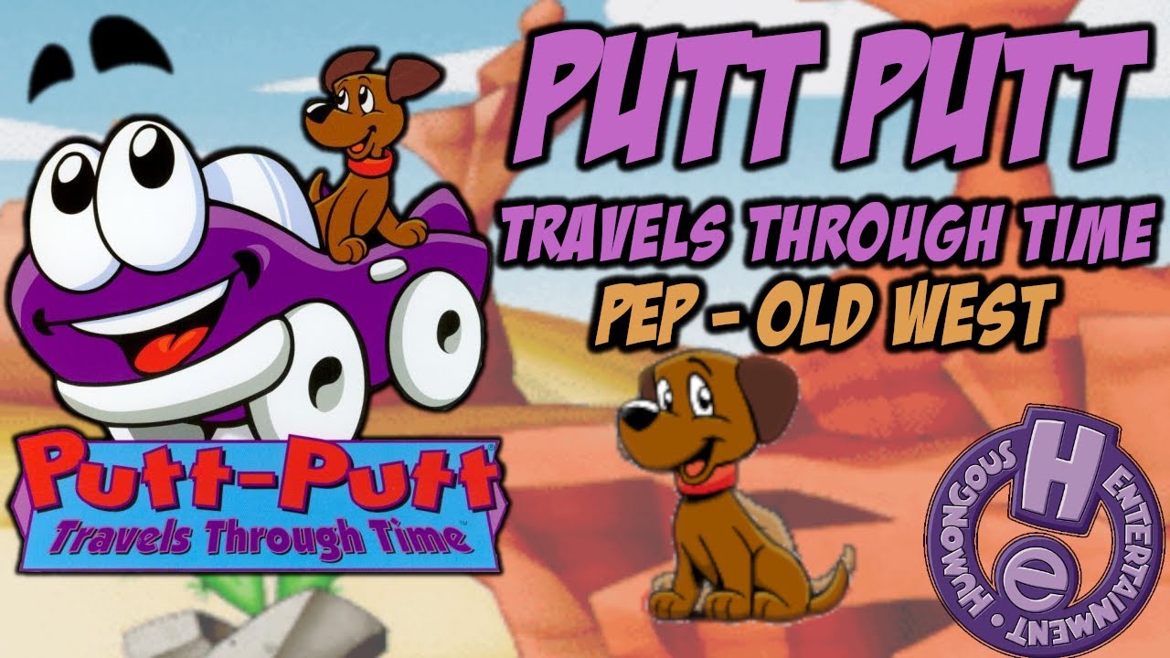 Putt-Putt Travels Through Time | Pep Walkthrough | Old West - YouTube