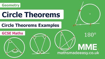 Geometry - Circle Theorems (Example Questions)