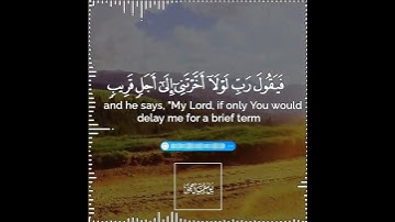 تلاوة هادئة تريح الأعصاب 😴🎧 القارئ: شريف مصطفى سورة: المنافقون💙❤