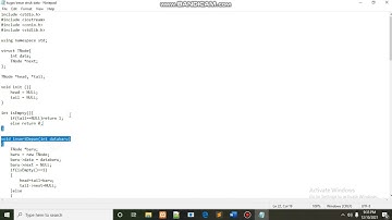 Tugas Besar Struktur Data Linked List