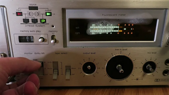 Technics M63 cassette deck