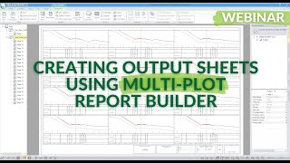 Creating Output Sheets Using Multi Plot Report Builder