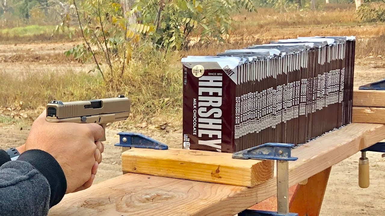 How Many Hershey'S Chocolate Bars Does It Take To Stop A Bullet?