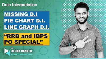 Data Interpretation-5 (RRB, IBPS PO Level) | Missing D.I. at 2:00/41:00 and Pie Chart at 19:00/41:00