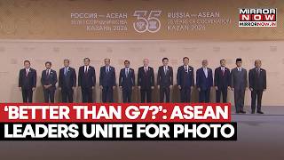 ASEAN Leaders Unite For Group Photo In Kazan, Russia As Putin Hosts Southeast Asian Leaders