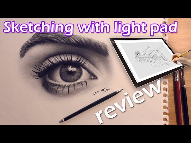 How to Use a Light Pad or Light Box + Huion Light Pad Demo and