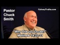 Why Did you Doubt? Matthew 14:22-31 - Pastor Chuck Smith - Topical Bible Study