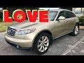 Why I LOVE My Old INFINITI FX45 V8 Purchased From COPART Salvage Auto Auction