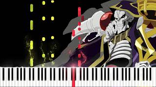 Overlord OST - Opening 2 - GO CRY GO Piano Tutorial