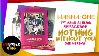 WANNA ONE 워너원 || NOTHING WITHOUT YOU || ONE VERSION || KPOP ALBUM UNBOXING