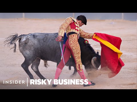 Why People Risk Their Lives To Kill Bulls That Don't Want To Fight | Risky Business | Insider News