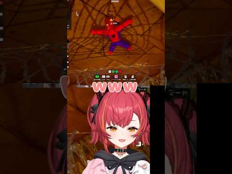 スパイダーマンを描く猫汰つな【ぶいすぽっ！/猫汰つな】 #ぶいすぽ #shorts #猫汰つな