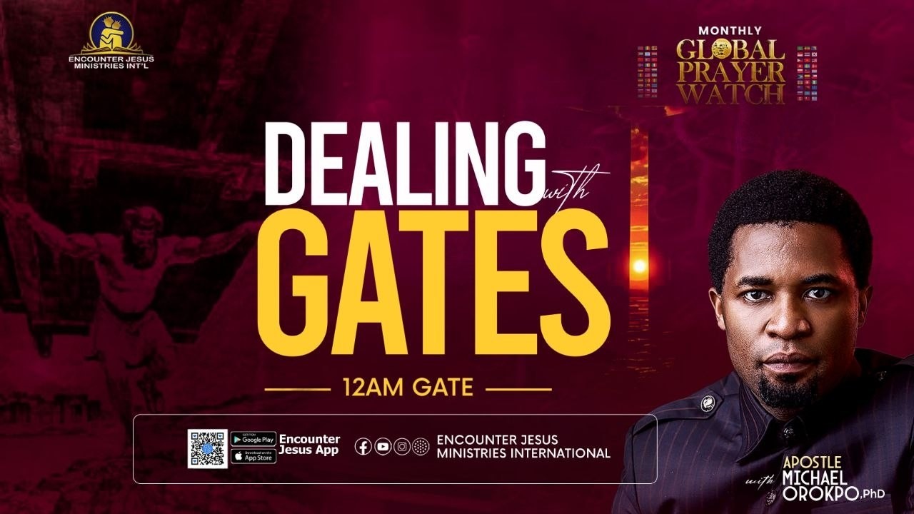 ⁣DEALING WITH GATES || FRIDAY 12AM GATE || 07.08.2026 || Apostle Michael Orokpo, Ph.D.