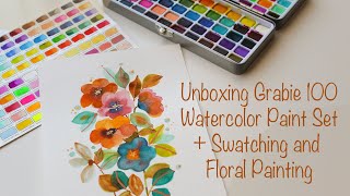 Grabie Watercolor Set, Paper, & Brush Review 