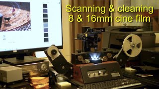 Scanning & Cleaning your cine films. What is the difference between all the 8mm film formats?