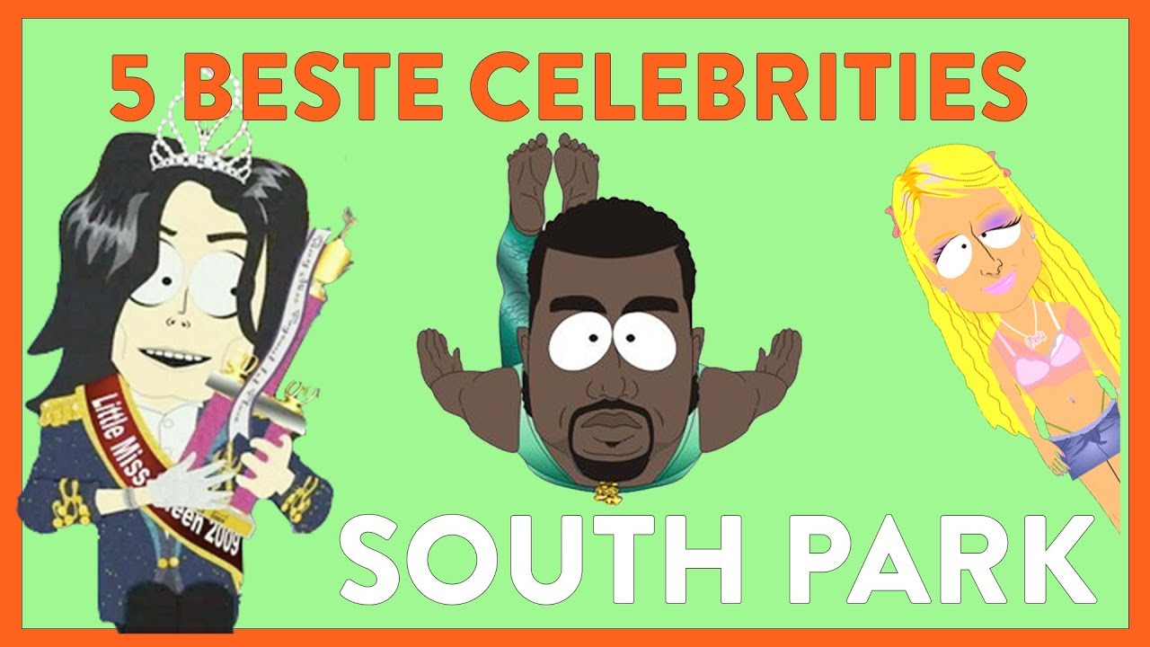 South Park De 5 Beste Celebrities! YouTube