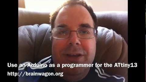 Using an Arduino as a programmer for an ATtiny13