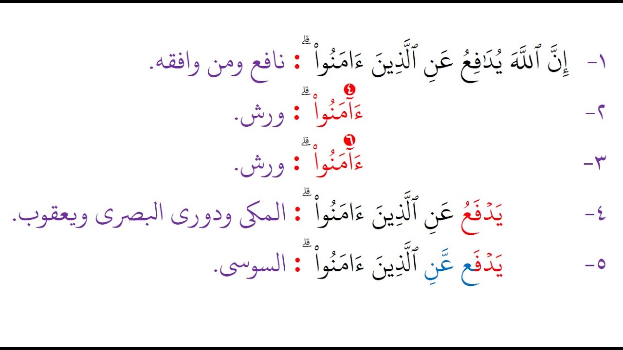 135 جمع الحج 38-59 بالقراءات العشر الصغرى من كتاب الشموس النيرات ||  بصوت / كمال المَرُوش المغربي