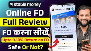 Stable Money App Se FD Kaise Kare | Stable Money App Review | How to Open FD A/C in Stable Money app