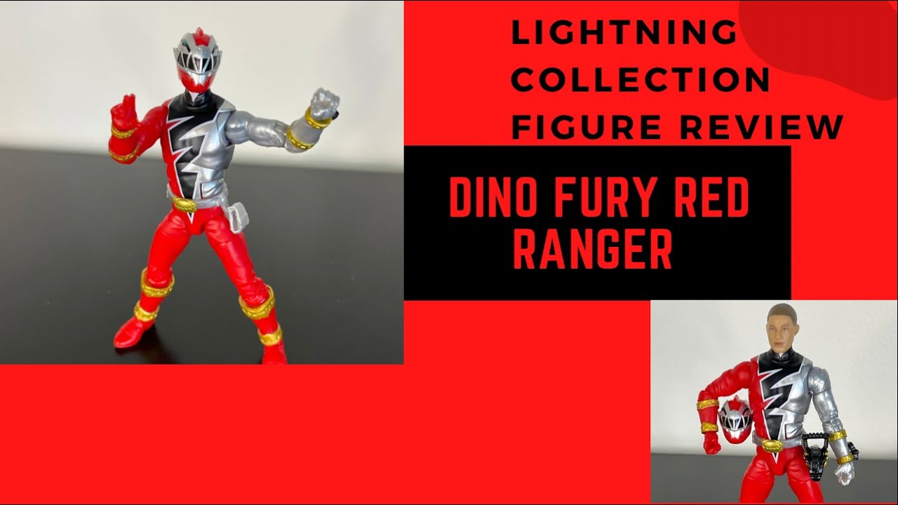 Power Rangers Lightning Collection Wave 11 Dino Fury Red Ranger