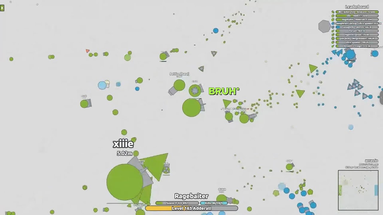 ADDERALL 1.4 MIL GRIND | ARRAS.IO 2TDM | Ragnarock