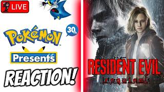 🔥Pokemon Presents React + RE9 BEGINS!!!💀