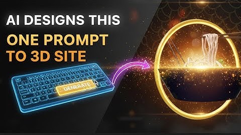 I Built This 3D Website with 1 PROMPT? (Insane Result)