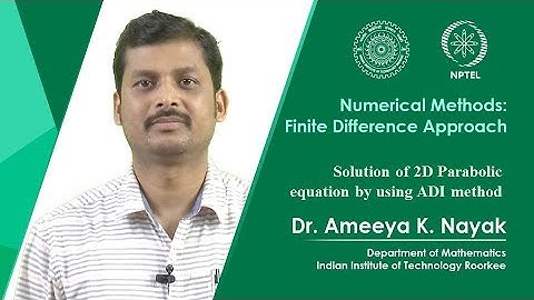 Lecture 12- Numerical method: Finite difference approach