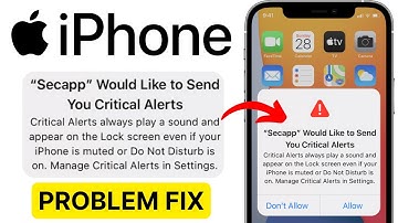 iPhone Critical Alerts 🔔 App Notification Fix | Permission Not Working Solution 2025