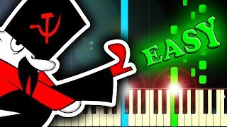 MOSKAU - Easy Piano Tutorial chords